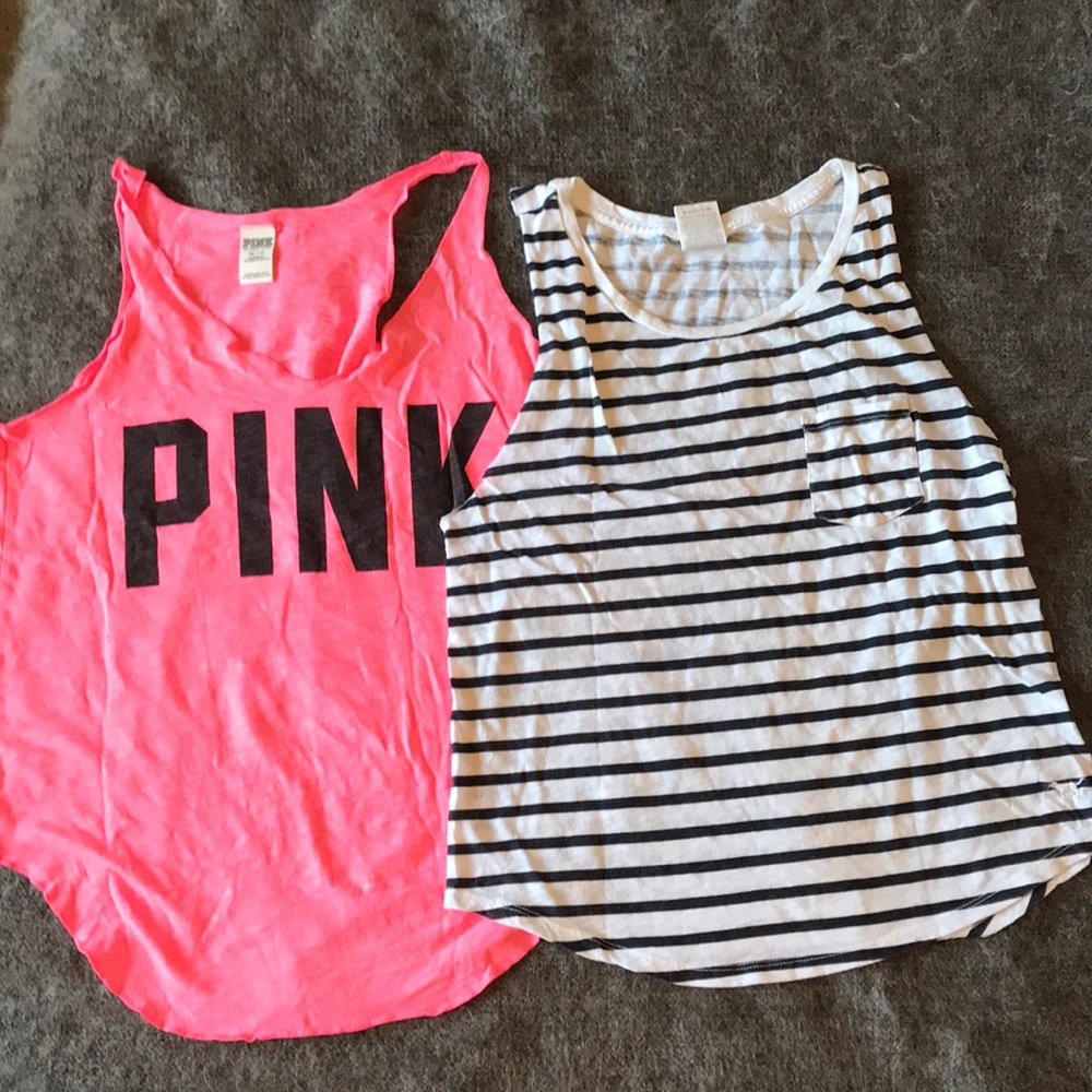 Bundle of PINK tops XS